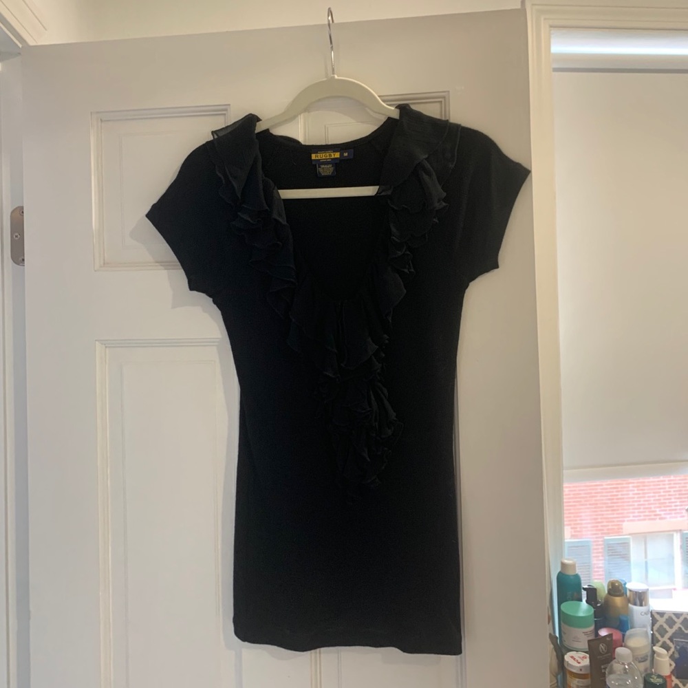 Ralph Lauren Rugby ruffled sweater shirt